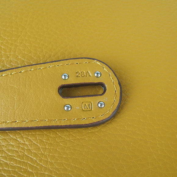 High Quality Replica Hermes Lindy 34CM Shoulder Bag Yellow